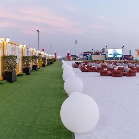 Fan Village Cabins Free Zone Doha Exterior photo